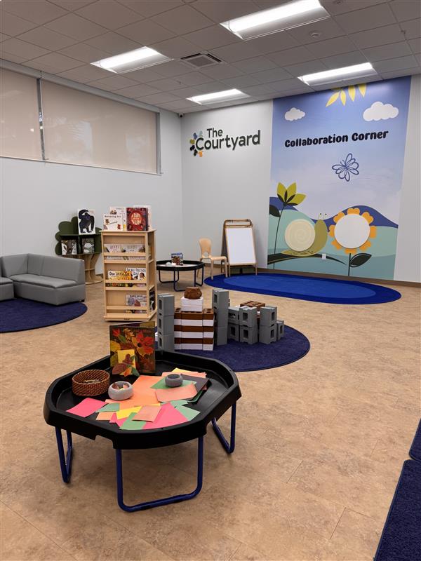 The Courtyard indoor learning space
