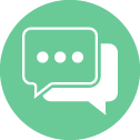 Íconos de burbujas de conversación