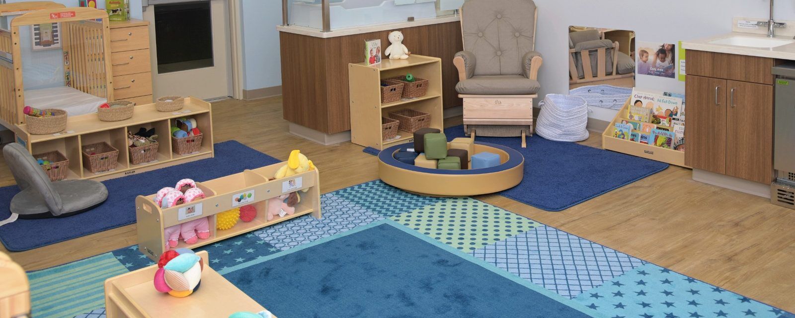 Infant classroom at The Children's Courtyard
