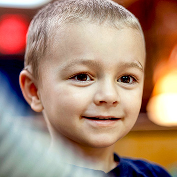 niño sonriendo