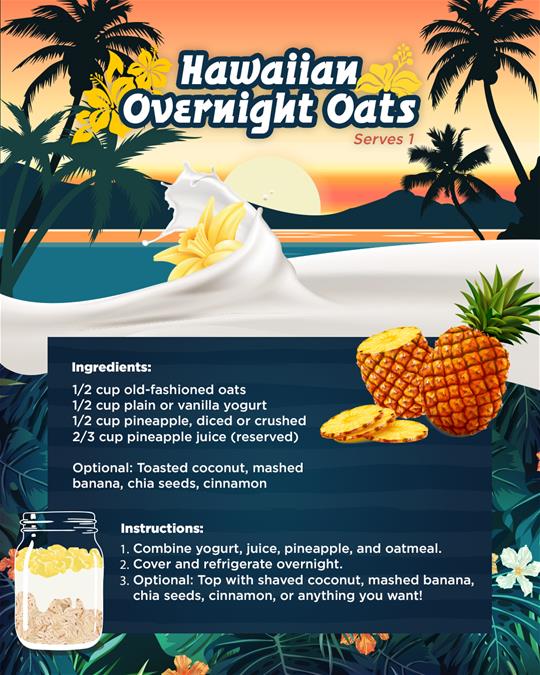 Hawaiian-Overnight-Oats-Recipe
